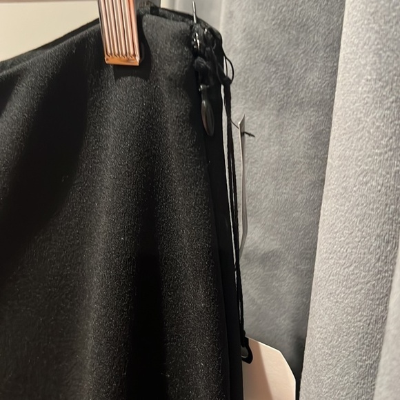 NWT Leith black straight leg pants 90s - Picture 2 of 6